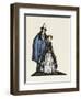 Little Dorrit and Arthur Clenham-Claud Lovat Fraser-Framed Art Print