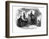 Little Dorrit --Hablot Knight Browne-Framed Giclee Print