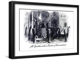 Little Dorrit --Hablot Knight Browne-Framed Giclee Print