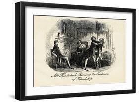 Little Dorrit --Hablot Knight Browne-Framed Giclee Print