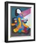 Little Drummer Girl, 2009-Jan Groneberg-Framed Giclee Print