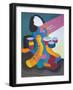 Little Drummer Girl, 2009-Jan Groneberg-Framed Giclee Print