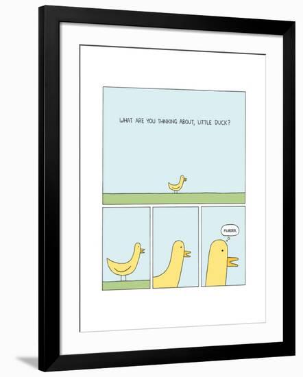 Little Duck-Reza Farazmand-Framed Art Print