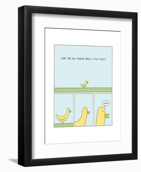 Little Duck-Reza Farazmand-Framed Art Print