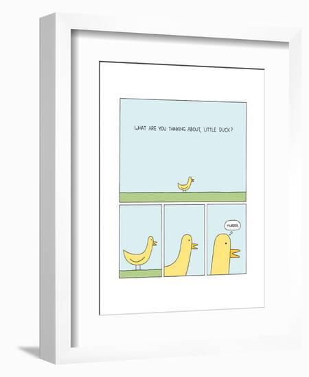 Little Duck-Reza Farazmand-Framed Art Print