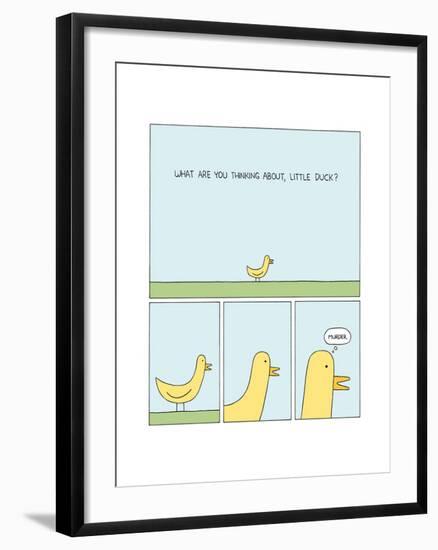 Little Duck-Reza Farazmand-Framed Art Print