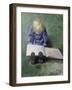 Little Ebbe reading, 1920-Christian Krohg-Framed Giclee Print