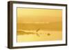 Little Egret (Egretta Garzetta). North Kent Marshes. Elmley Nature Reserve-Terry Whittaker-Framed Photographic Print