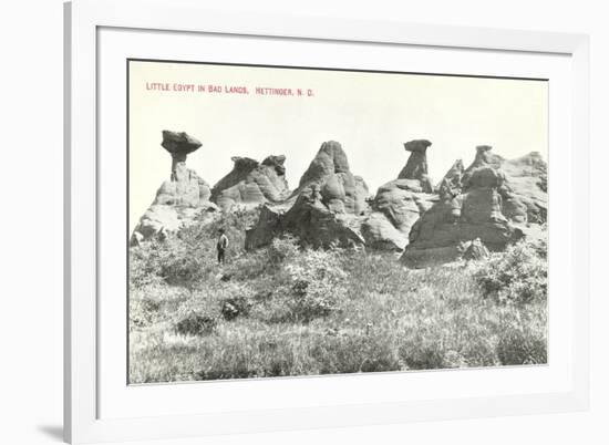 Little Egypt in Badlands, Hettinger, North Dakota-null-Framed Premium Giclee Print