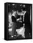 Little English Boy Gets Soda Water from Waiter, St. Moritz, 1931-Alfred Eisenstaedt-Framed Stretched Canvas