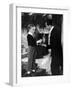 Little English Boy Gets Soda Water from Waiter, St. Moritz, 1931-Alfred Eisenstaedt-Framed Photographic Print