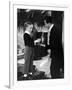 Little English Boy Gets Soda Water from Waiter, St. Moritz, 1931-Alfred Eisenstaedt-Framed Photographic Print