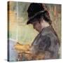 Little English (Piccola Inglese)-Giuseppe De Nittis-Stretched Canvas