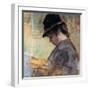 Little English (Piccola Inglese)-Giuseppe De Nittis-Framed Giclee Print