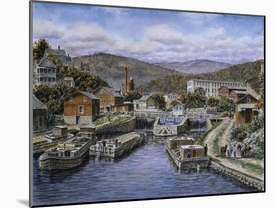 Little Falls Ny Ca 1905-Stanton Manolakas-Mounted Premium Giclee Print