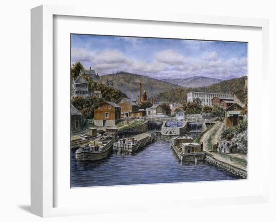 Little Falls Ny Ca 1905-Stanton Manolakas-Framed Giclee Print