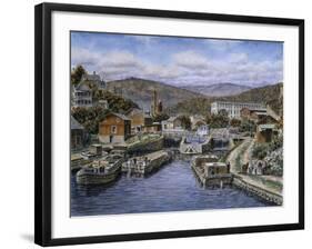 Little Falls Ny Ca 1905-Stanton Manolakas-Framed Giclee Print