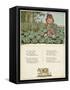 Little Fat Goblin Stealing Cabbages-Kate Greenaway-Framed Stretched Canvas