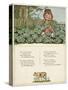 Little Fat Goblin Stealing Cabbages-Kate Greenaway-Stretched Canvas