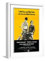 Little Fauss and Big Halsy, Robert Redford, Michael J. Pollard, 1970-null-Framed Art Print