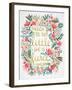 Little Fierce White-Cat Coquillette-Framed Giclee Print