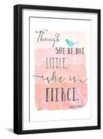 Little Fierce-Ashley Davis-Framed Art Print