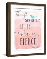 Little Fierce-Ashley Davis-Framed Art Print