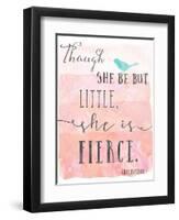 Little Fierce-Ashley Davis-Framed Art Print