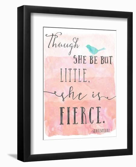 Little Fierce-Ashley Davis-Framed Art Print