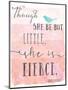 Little Fierce-Ashley Davis-Mounted Art Print