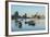 Little fishing boats and the skyline of Panama City, Panama, Central America-Michael Runkel-Framed Photographic Print