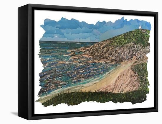 Little Fistral-Kirstie Adamson-Framed Stretched Canvas