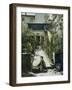 Little Flower Girl, 1862-Filippo Carcano-Framed Giclee Print