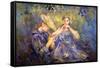 Little Flute Players-Berthe Morisot-Framed Stretched Canvas