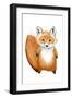 Little Fox-Design Fabrikken-Framed Art Print