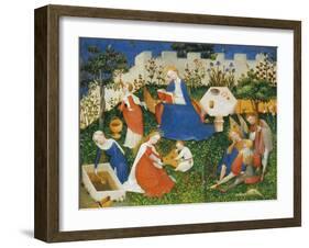 Little Garden of Paradise (Das Paradiesgärtlein)-Upper Rhenish Master-Framed Giclee Print