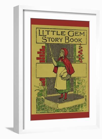 Little Gem Story Book-null-Framed Art Print