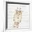 Little Giraffe I-PI Juvenile-Framed Art Print