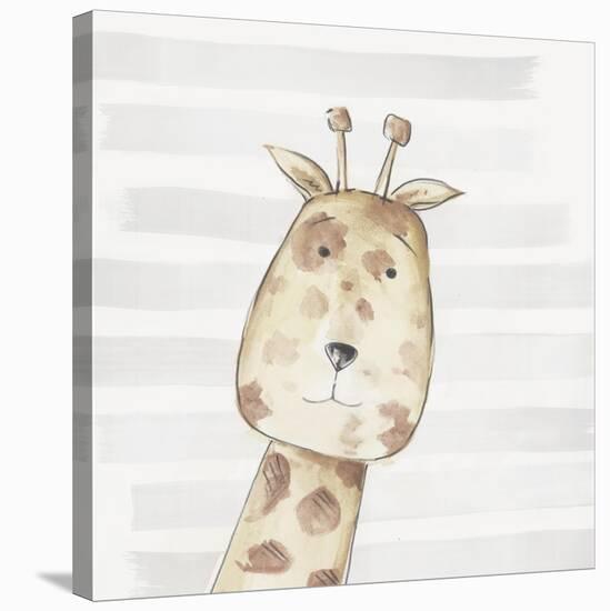 Little Giraffe I-PI Juvenile-Stretched Canvas