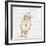 Little Giraffe I-PI Juvenile-Framed Art Print