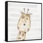 Little Giraffe I-PI Juvenile-Framed Stretched Canvas