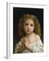 Little Girl, 1878-William-Adolphe Bouguereau-Framed Giclee Print