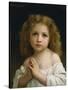 Little Girl, 1878-William-Adolphe Bouguereau-Stretched Canvas