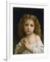 Little Girl, 1878-William-Adolphe Bouguereau-Framed Giclee Print