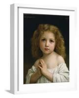 Little Girl, 1878-William-Adolphe Bouguereau-Framed Giclee Print