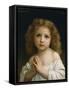 Little Girl, 1878-William-Adolphe Bouguereau-Framed Stretched Canvas