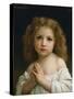 Little Girl, 1878-William-Adolphe Bouguereau-Stretched Canvas