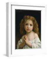 Little Girl, 1878-William-Adolphe Bouguereau-Framed Giclee Print