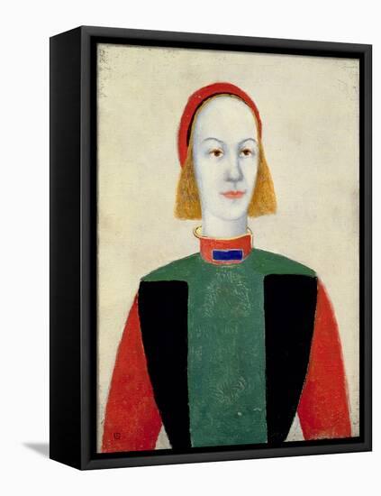 Little Girl, 1932-Kasimir Malevich-Framed Stretched Canvas