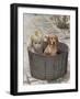 Little Girl and Dog-Nora Hernandez-Framed Giclee Print